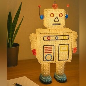 Colorful Robot Night Light Toy